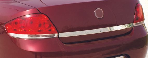 Накладка на кришку багажника 2006-2012 (нерж) Без дірки під ключ для Fiat Linea рр | Зображення 1