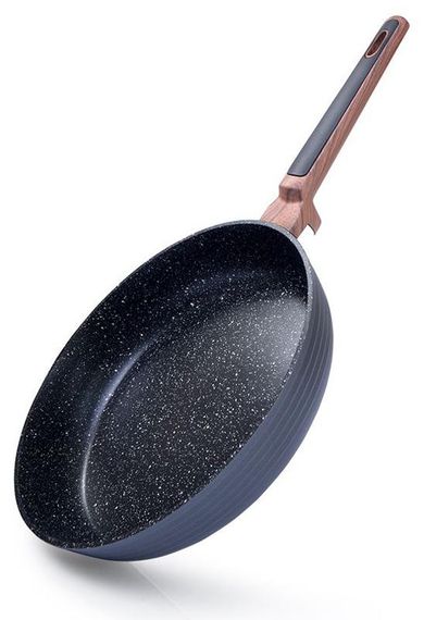 Сковорода Fissman Diamond Grey Ø26см з 5-шаровим антипригарним покриттям