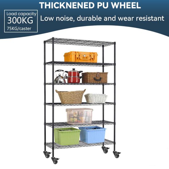 Ролики мебельные поворотные 50 мм с тормозом 4 шт, усиленные транспортные до 300 кг для мебели столов ящиков | Зображення 5