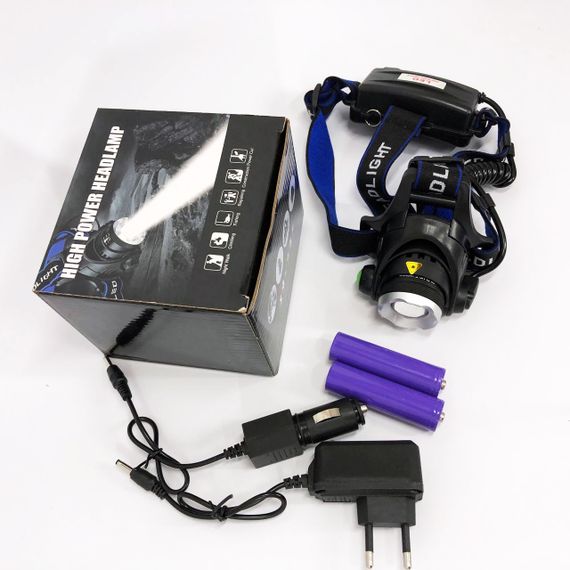 Компактный налобный фонарь PLD-T115-PM30-TG, Фонарик бытовой налобный фонарь на голову JH-84 | Зображення 2