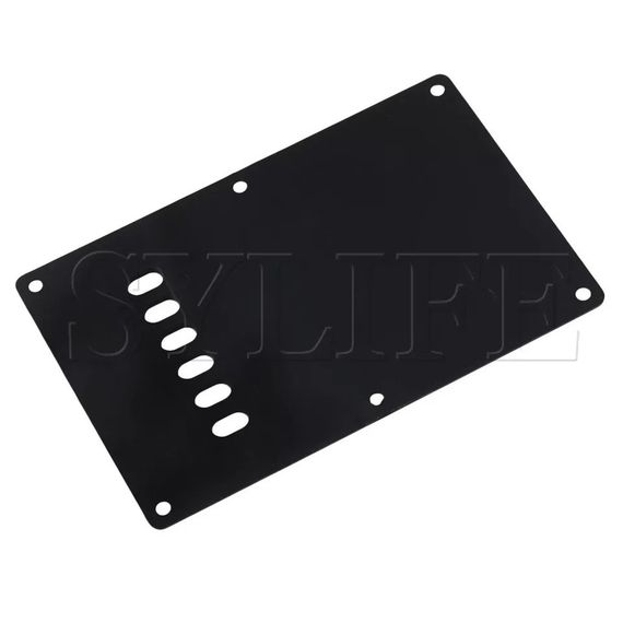Backplate Бекплейт для електрогітари електрогітарі Fender Stratocaster ST China чорний | Зображення 1