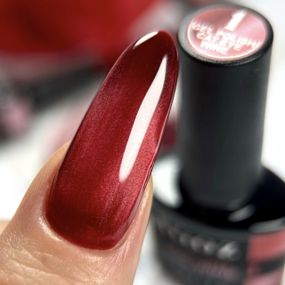 Гель-лак Crooz Wine Cat 1 (розкішний глибокий гранатовий) 8мл