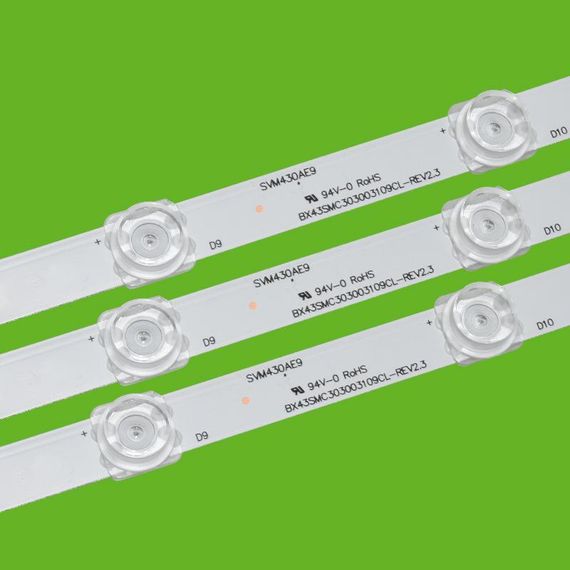 LED підсвітка TV 43" SSC-BX43SMC303003109CL-REV2.3 SWM430AE9 SW-LE486558 UE43TU7172U 3шт. | Зображення 3