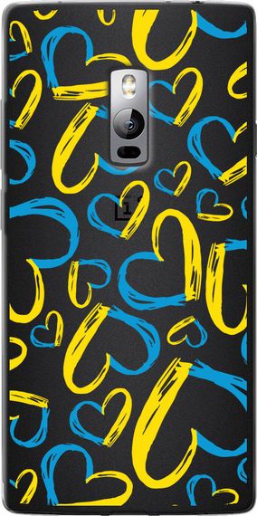 Чехол на OnePlus 2 Сердца UA "5292u-386-17620"