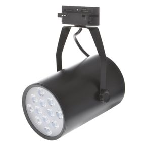 Светильник трековый поворотный LED 422/12W NW BK