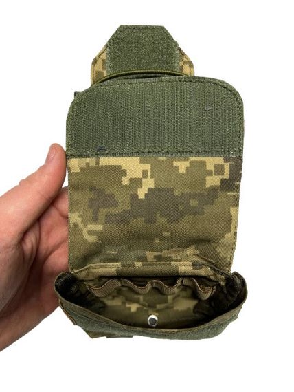 Кавер (чохол) для шолома Fast Mandrake та підсумок кишеню (противагу) для аксесуарів на кавер, піксель MAS MAS | Зображення 5