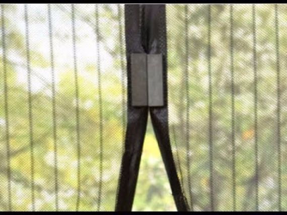 Москитная магнитная шторка Magic Mesh сетка на дверь, аналог штора,210х100 | Зображення 3