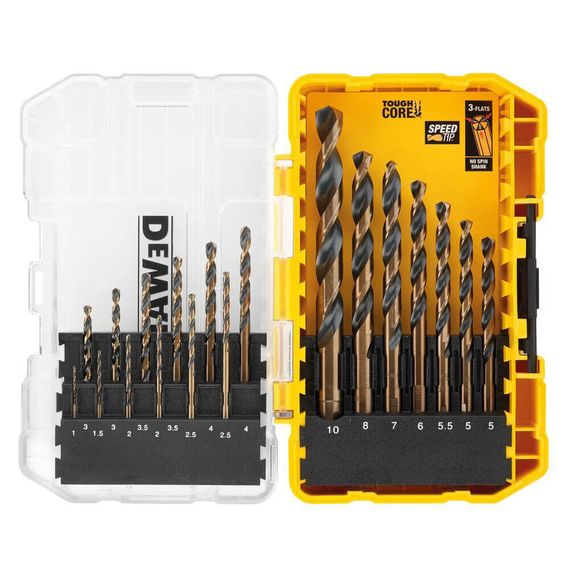 Набір свердел по металу 19шт DeWALT DT70728 | Зображення 1