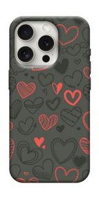 Чохол з картинкою Милі серця для Apple iPhone 16 Pro (6.3")