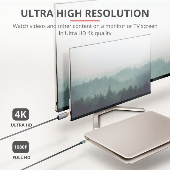 Кабель Trust Calyx USB-C to HDMI Adapter Cable (23332_TRUST) | Зображення 6