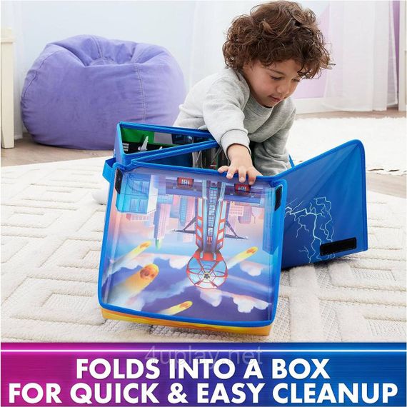 Щенячий патруль Мегафильм Игровой коврик и машинки Гонщик, Виктория Ванс PAW Patrol The Mighty Movie Play Mat | Зображення 4