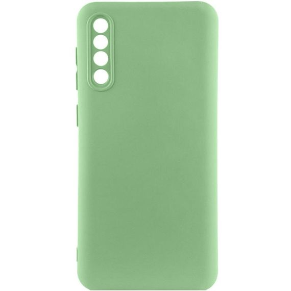 Чохол TPU GETMAN Liquid Silk Full Camera для Samsung Galaxy A50 (A505F) / A50s / A30s Зелений / Pistachio
