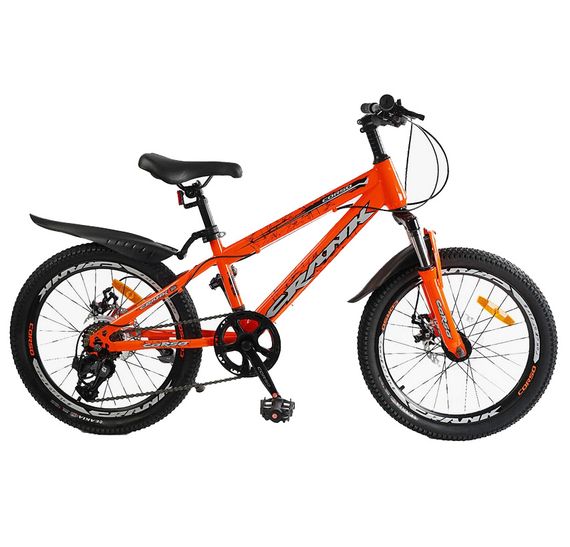 Дитячий спортивний велосипед 20'' CR-20734 Corso CRANK, сталева рама, обладнання LTWOO-A2, 7 швидкостей, зібраний на 75%
