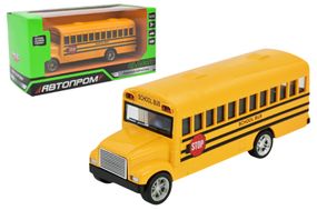 Машина металева "АВТОПРОМ" 10003 5" American school bus, відкриваються двері, в кор. 16,5*7*8 см