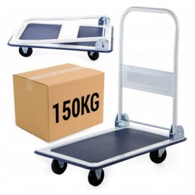 Візок вантажний платформенний Siker PH150, складський, 150 кг, складний (60000032)