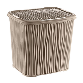 WAVY "волна" корзина с крышкой 6,2л (24) (X-21-латте)