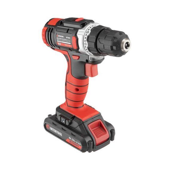 Дриль-шурупокрут акумуляторний 25 Нм INTERTOOL WT-0313 | Зображення 1