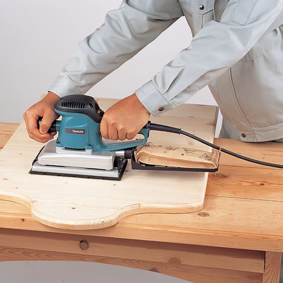 Шліфмашина вібраційна Makita BO4900V (115x229 мм, 8000-20000 хв-1, 330 Вт) | Зображення 6