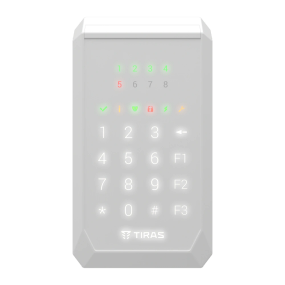 Tiras K-PAD8+(white) Клавиатура Тирас