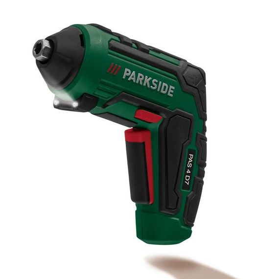 Акумуляторна викрутка Parkside PAS 4 D7, з насадками, 4 V, 1500 mAh, 10 Nm, Німеччина | Зображення 2