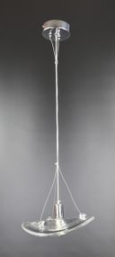 Люстра світлодіодна підвісна LED світильник для квартири на стелю лед 26319 Хром 25-200х22х22 см.