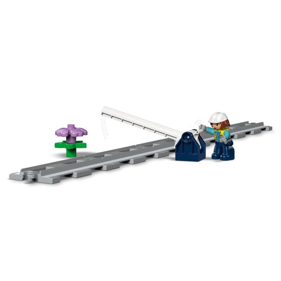 Конструктор LEGO DUPLO Town Додатковий набір. Залізничний міст і колії (10426) | Зображення 3