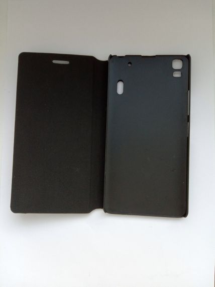 Чохол-книжка Original Flip Cover для Lenovo A7000 чорний | Зображення 1