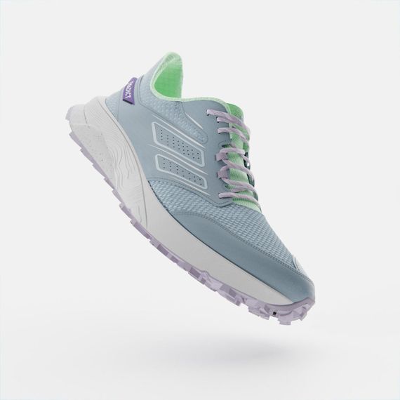 Кросівки жіночі Easytrail для бігу сині/зелені - EU38 UA37,5