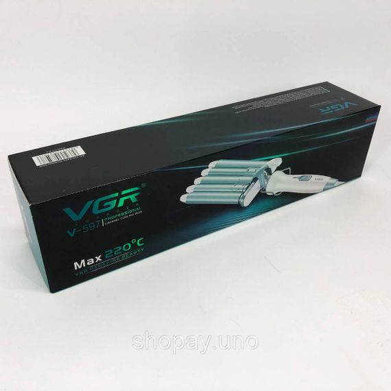 Щипцы плойка кудри для волос VGR V-597, Стайлер-плойка для локонов Плойка волос хорошая RD-58 | Зображення 7