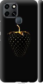 Чохол на Infinix Smart 6 Чорна полуниця "3585m-2758-24368"