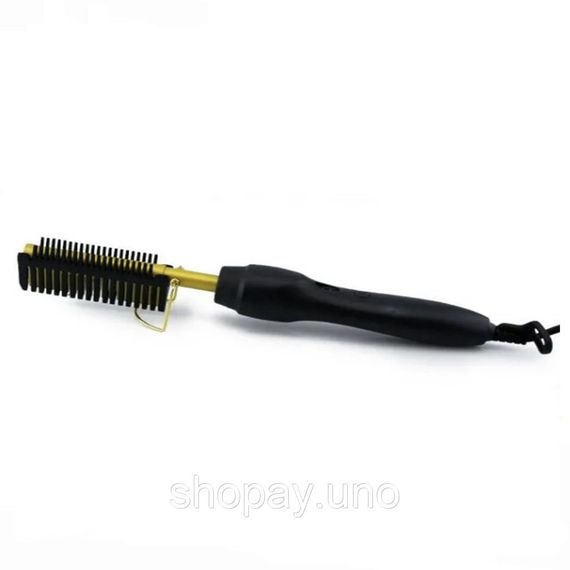 Расческа-выпрямитель для волос High Heat Brush ∙ Электрический гребень для укладки, выпрямления, разглаживания волос | Зображення 2