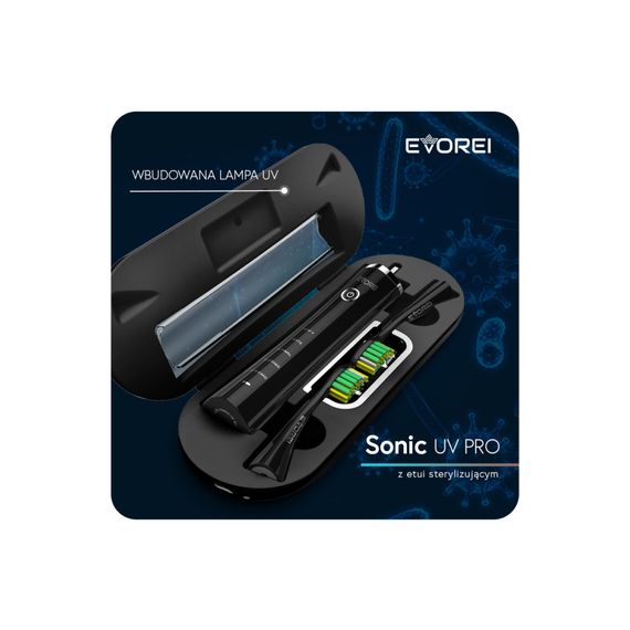 Електрична зубна щітка Evorei SONIC UV PRO SONIC TOOTH BRUSH (592479671901) | Зображення 6