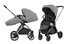 Коляска прогулянкова CRL-5525 "Ultra" Silk Grey CARRELLO