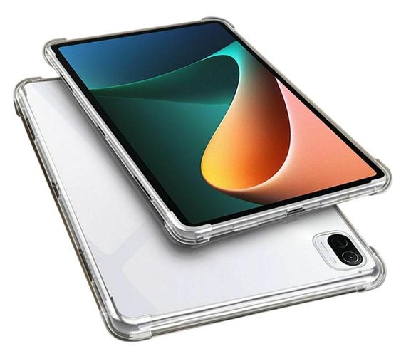 Силиконовый чехол бампер Primolux Silicone для планшета Xiaomi Mi Pad 5 / Mi Pad 5 Pro - Clear | Зображення 2