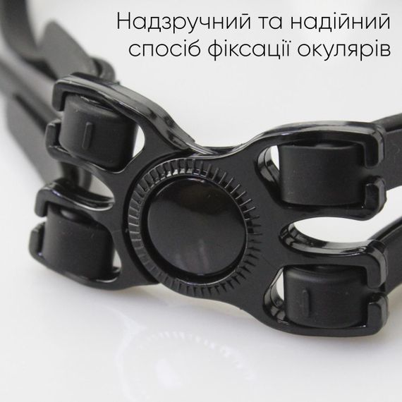 Окуляри для плавання Renvo Anda Pro Уні Anti-fog Чорний OSFM (2SG510-01) | Зображення 4
