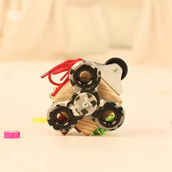 Розвиваюча іграшка Бізікуб "Дорожній" Temple Group TG200139 5х5х5 см | Зображення 3