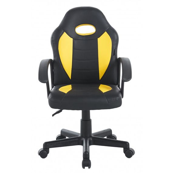 Кресло геймерское Bonro B-043 черно-желтое игровое компьютерное 42400423 | Зображення 1
