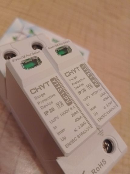 УЗІП DC до 40ka 1000V CHYT пристрій захисту від імпульсних перенапруг | Зображення 7