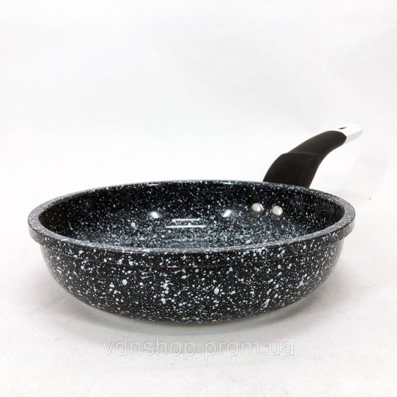 Сковорода фірмова Unique UN-5101 18 см, Алюмінієва сковорода з антипригарним покриттям QG-22 | Зображення 8