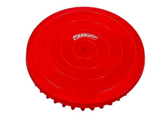 Напівсфера масажна кіндербол EasyFit 16 см м'яка червона (EF-3001-R) | Зображення 1