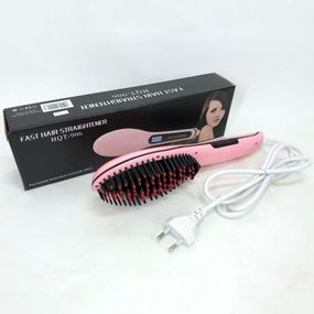 Расческа выпрямитель Fast Hair Straightener, гофре плойка утюжок для волос, утюжок AC-851 для выравнивания