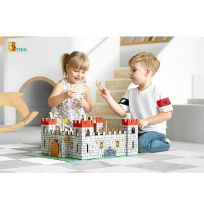 Ігровий набір Viga Toys Дерев&apos;яний замок (50310) | Зображення 2