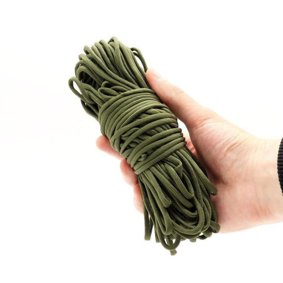 Шнур - паракорд семижильний 10м, 4мм / Тактичний паракордовий шнур / Мотузка з нейлону | Зображення 6