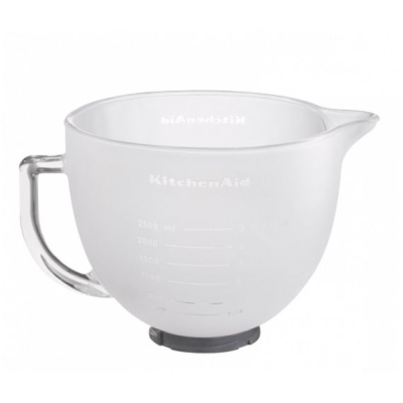 Дежа скляна KitchenAid 5K5FGB , матова, 4.83 л