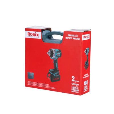 Гайковерт Ronix 20В, 550Нм, комплект (8655) | Зображення 3