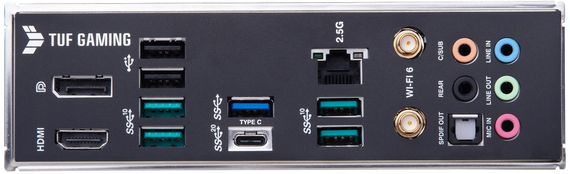 Материнcька плата ASUS TUF GAMING B660M-PLUS WIFI D4 s1700 B660 4xDDR4 M.2 HDMI DP Wi-Fi BT mATX (90MB1930-M1EAY0) | Зображення 8