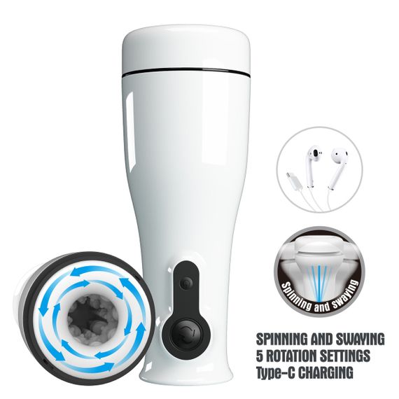 Мастурбатор - Pretty Love Sabrina Power Rotation Masturbator Sex Aura | Зображення 1