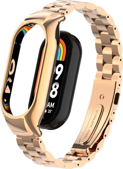 Ремінець XPRO металевий стильний для Mi Band 5/6 № 4 (MAW-42933_359) | Зображення 4