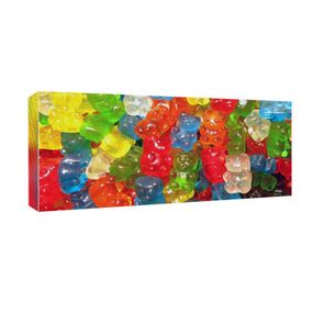 Картина на полотні 30х65 Ведмедики Haribo (H3065_YM012)