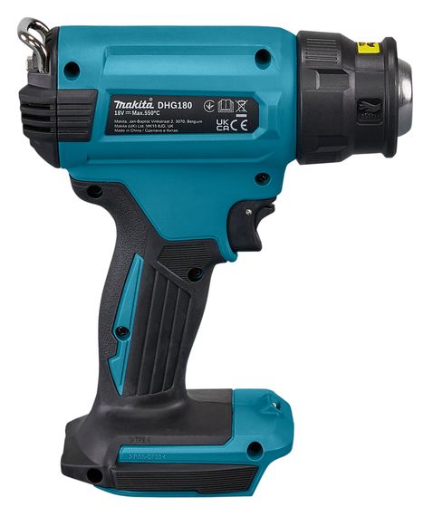 Фен технічний акумуляторний Makita DHG180ZK (550 °C, 200 л/хв, LXT, без акумуляторів та зарядного пристрою) | Зображення 2
